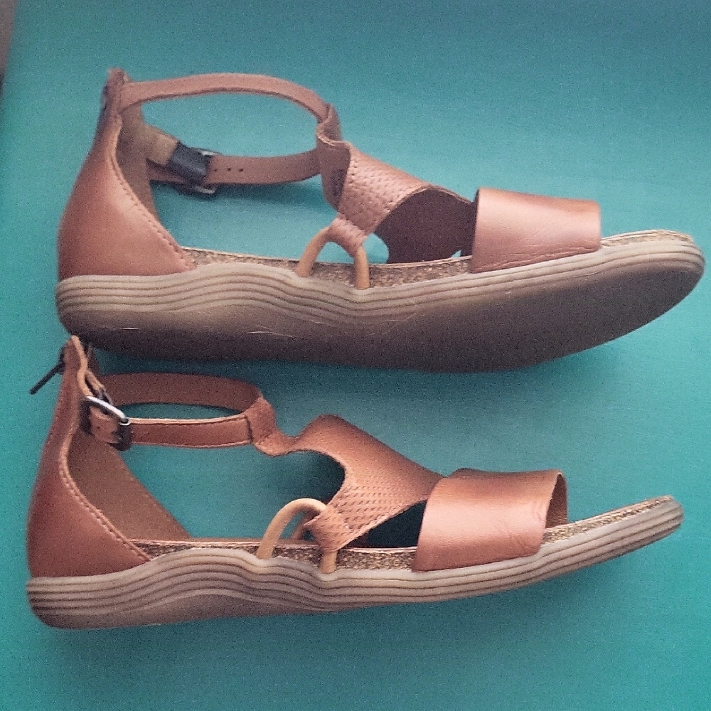 Miz Mooz Mari Leather Sandals - Tan - EU 39/US 8.5-9 - Picture 4 of 7